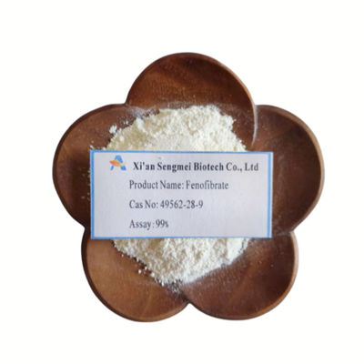 99% de materia prima agentes cardiovasculares eficaces Cas:49562-28-9 Fenofibrato
