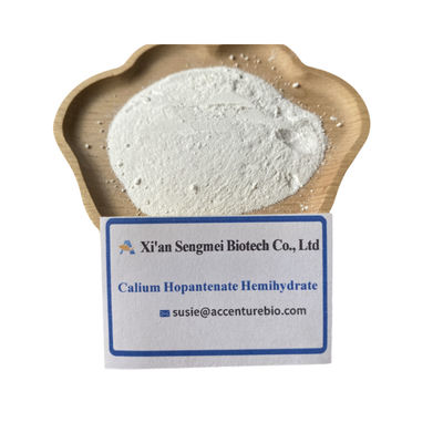 Suplemento dietético Materia prima CAS 17097-76-6 Hopantenato de calcio hemihidratado